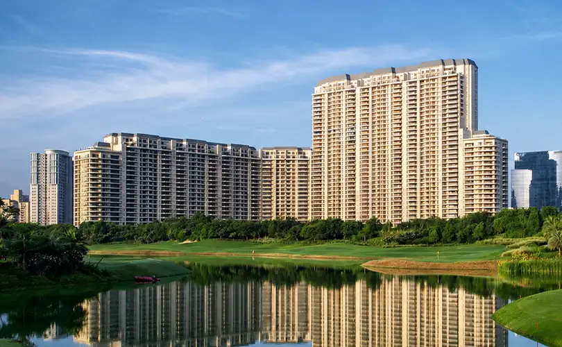 DLF Project — Gurugram's complete DLF residential and commercial portfolio, skyline view